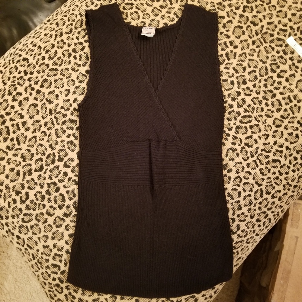 Old Navy Black Ribbed Top